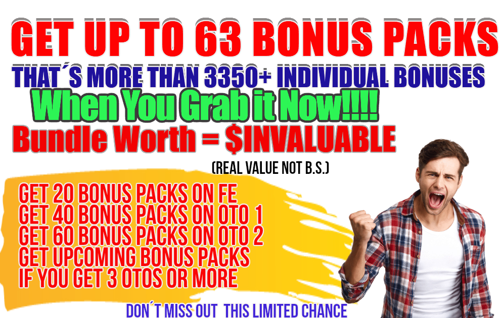 grab 63 Bonuses